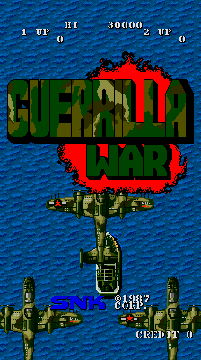 Guerrilla War (US) Title Screen